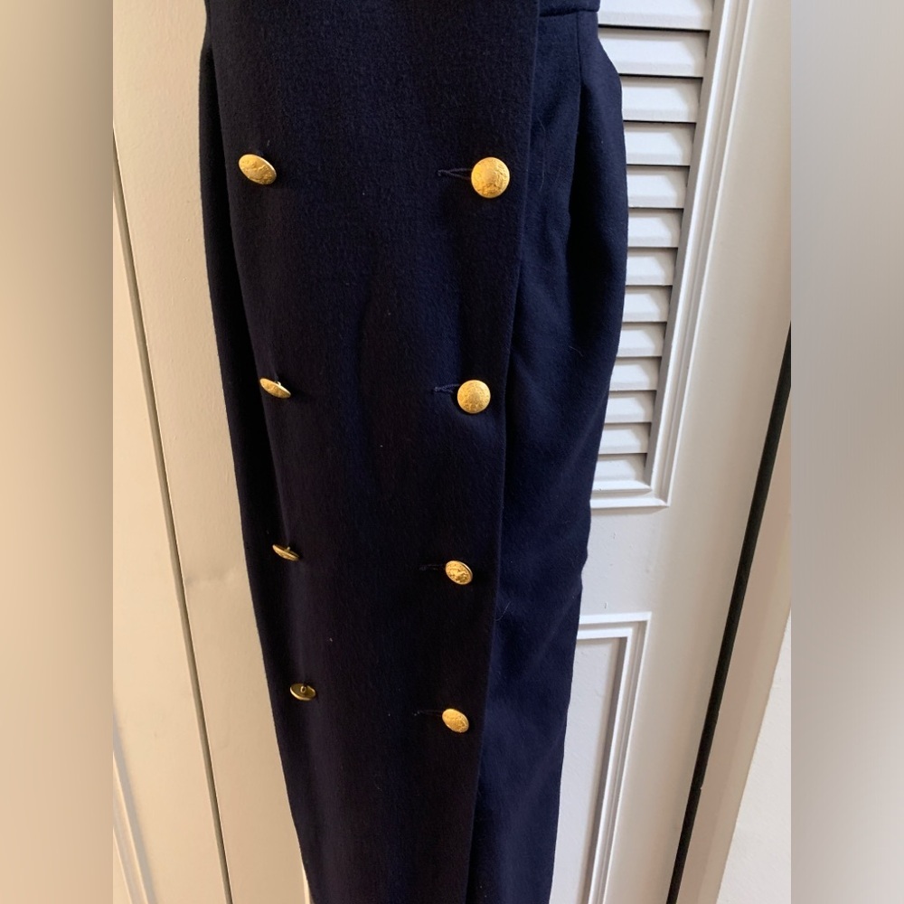 Vintage Brooks Brothers Belted Wool Dress - Picture 5 of 15